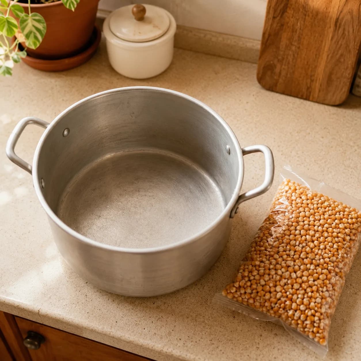 Empiezas con la olla que ya tienes